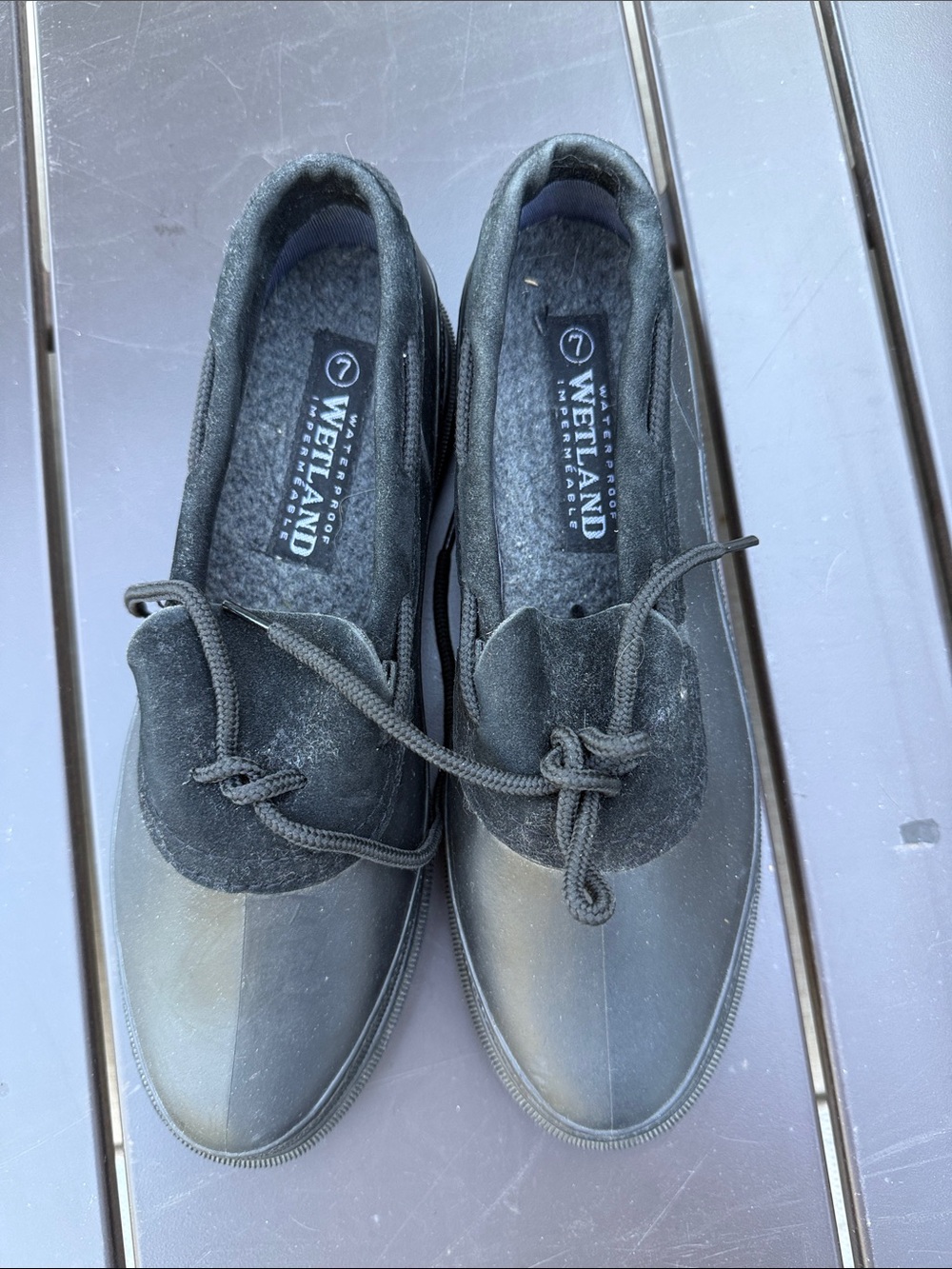 Wetland deep navy blue Waterproof water Shoes size 6